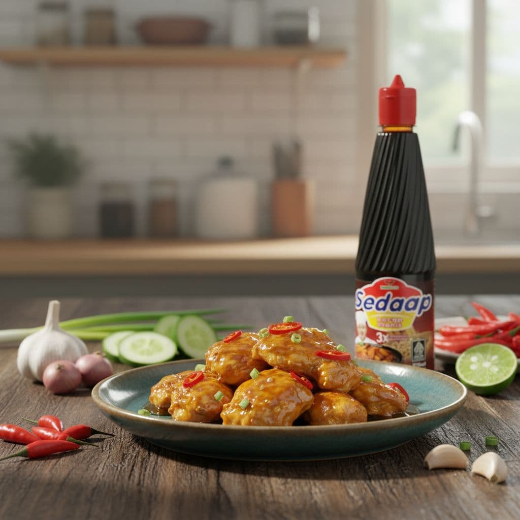Resep Ayam Kecap Pedas Manis Asam Mantul