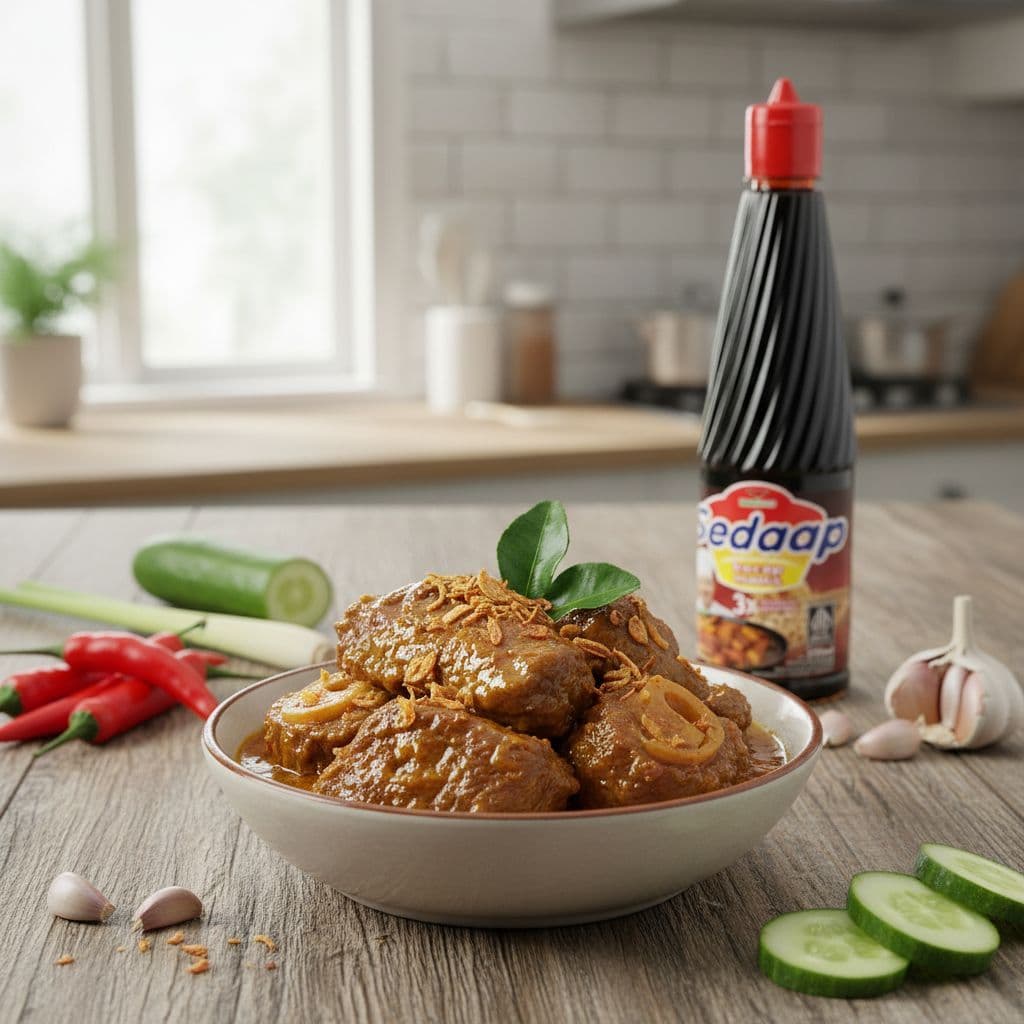 Resep Daging Kuah Merah Rumahan Enak dan Mudah