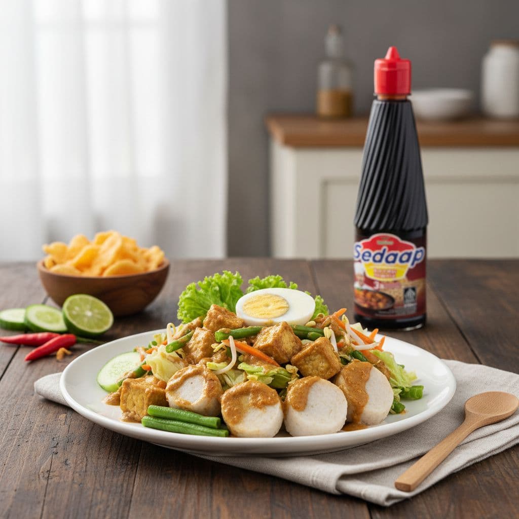 Resep Gado-Gado Betawi Rumahan Enak dan Mudah